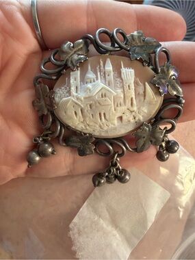 Vintage sterling silver handmade brooch